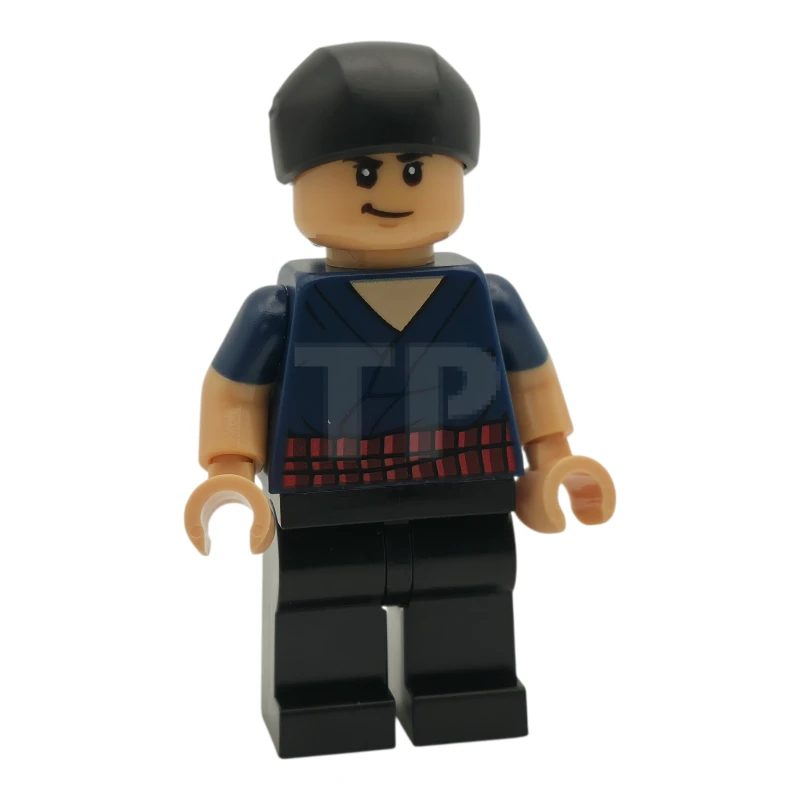 LEGO&reg; op019 Roronoa Zoro - Dark Blue Shirt, Black Bandana