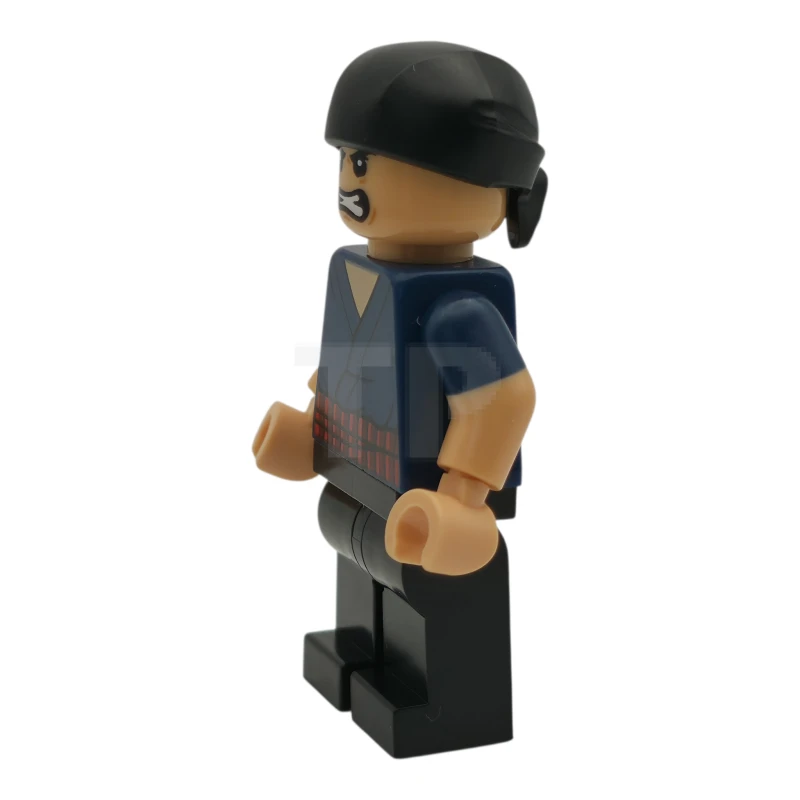 LEGO&reg; op019 Roronoa Zoro - Dark Blue Shirt, Black Bandana