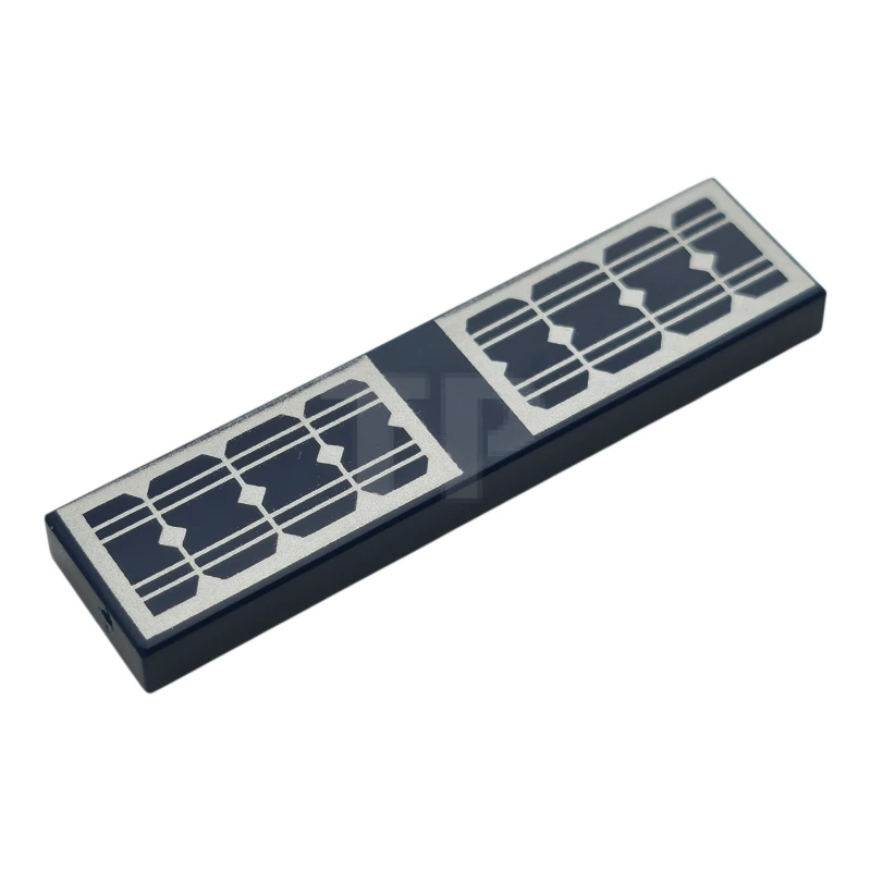 LEGO&reg; 6215341 - 2431pb0499 - Tile 1 x 4 with Solar Panels Pattern