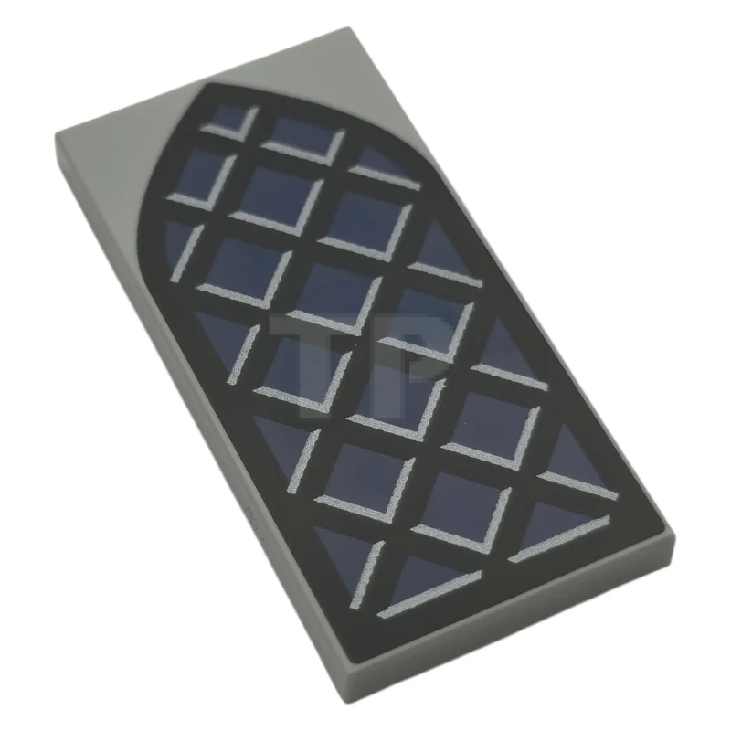 LEGO&reg; 6541829 - 87079pb1508 - Tile 2 x 4 with Arched Window with Lattice Pattern