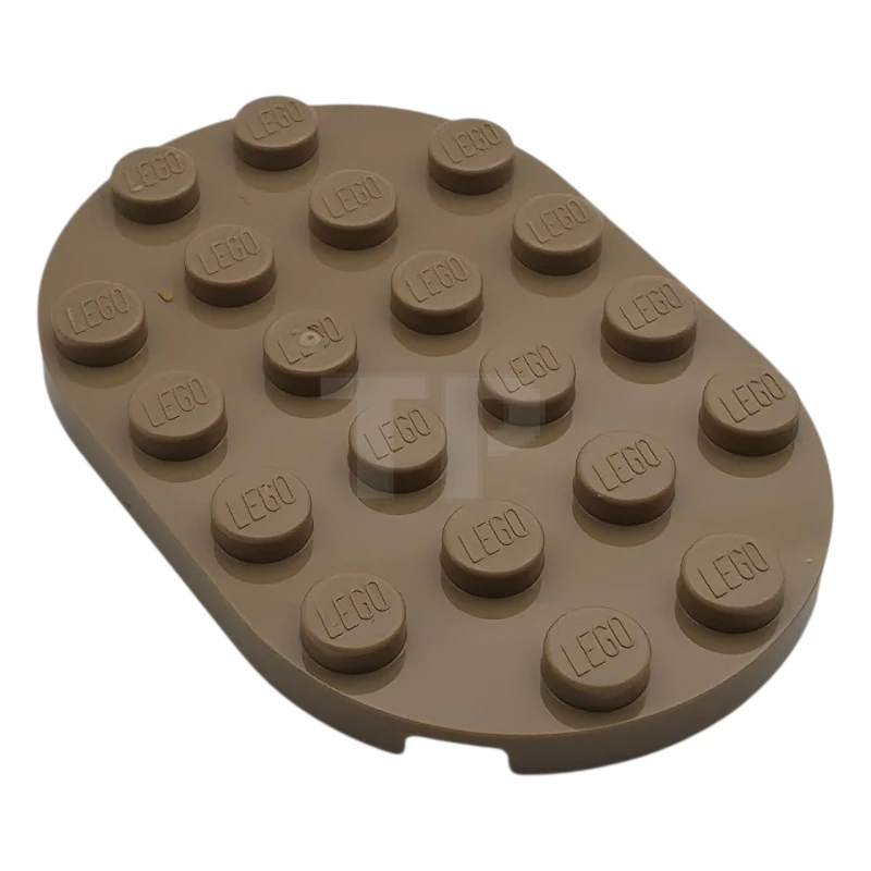 LEGO&reg; 6579939 - 3766 - Piastra 4 x 6 ovale