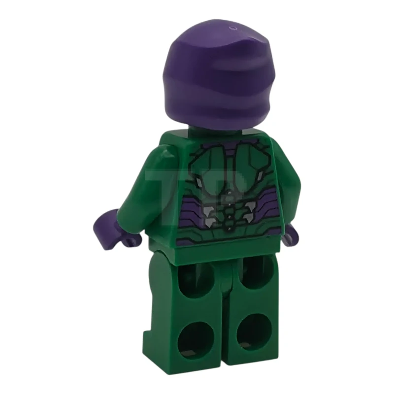 LEGO&reg; sh1066 Green Goblin - Green Outfit, Dark Purple Hood