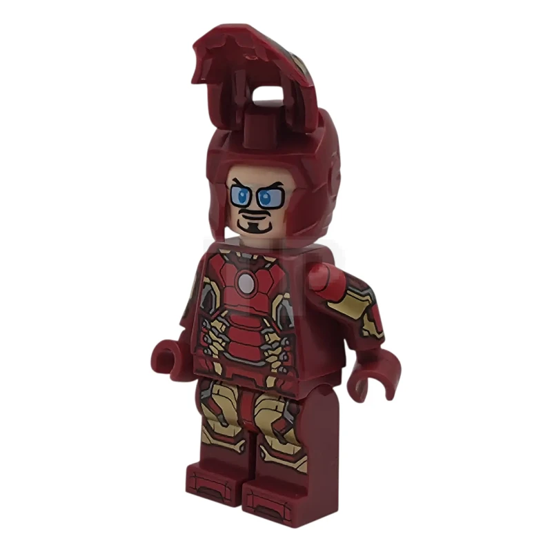 LEGO&reg; sh1103 Iron Man - Mark 43 Armor, Light Nougat Head, Printed Arms