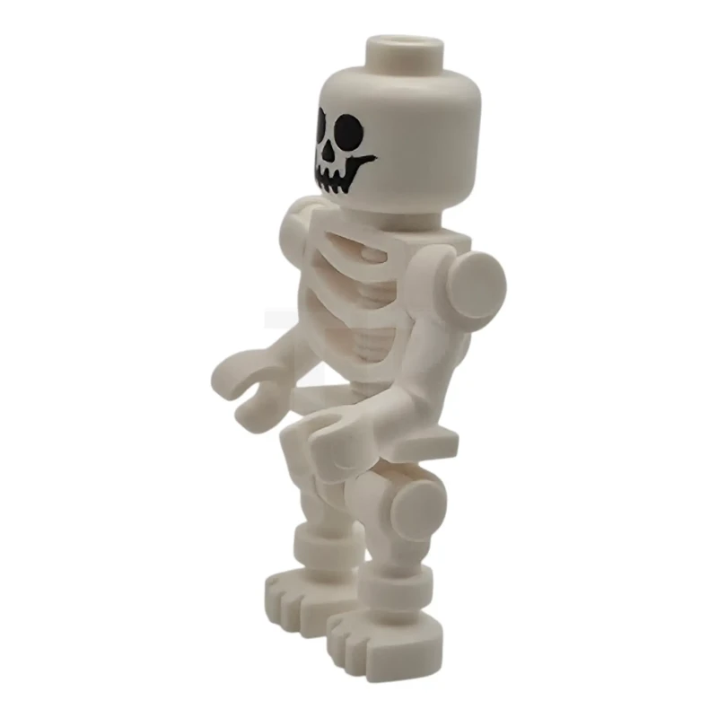 LEGO&reg; twn526 Skeleton - Standard Skull, Bent Arms, Vertical Grip Left, Horizontal Grip Right
