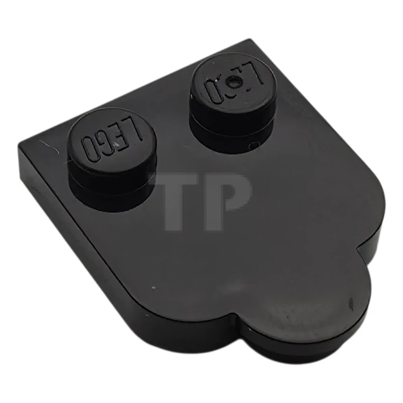 LEGO&reg; 6593250 - 5518 - Tile, Modified 2 x 2 with Studs on Edge, Rounded Corners and 1 x 1 Half Circle Extension