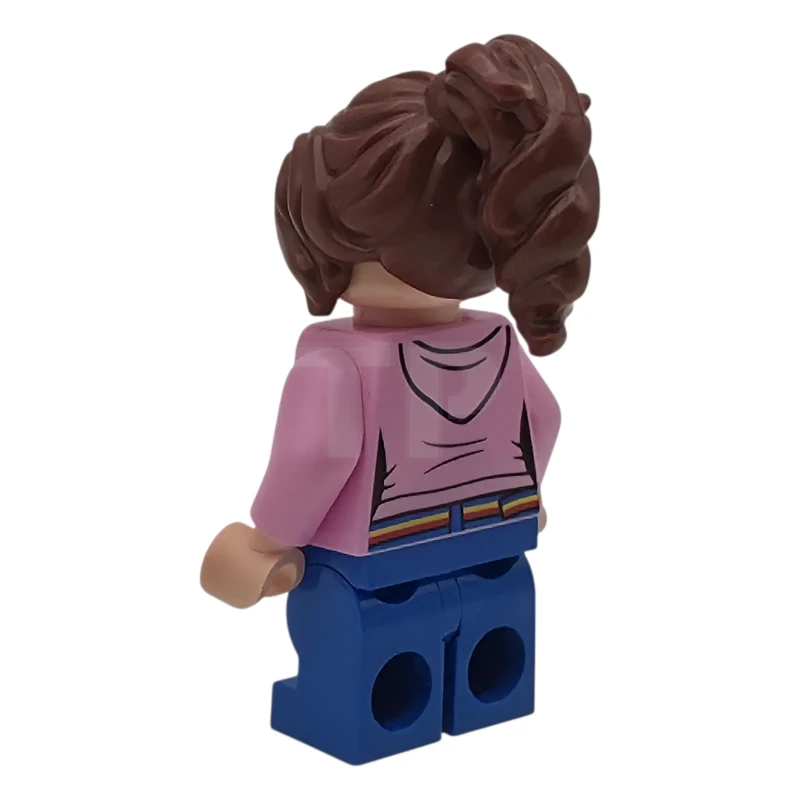 LEGO&reg; hp606 Hermione Granger - Bright Pink Hoodie with Time Turner Necklace