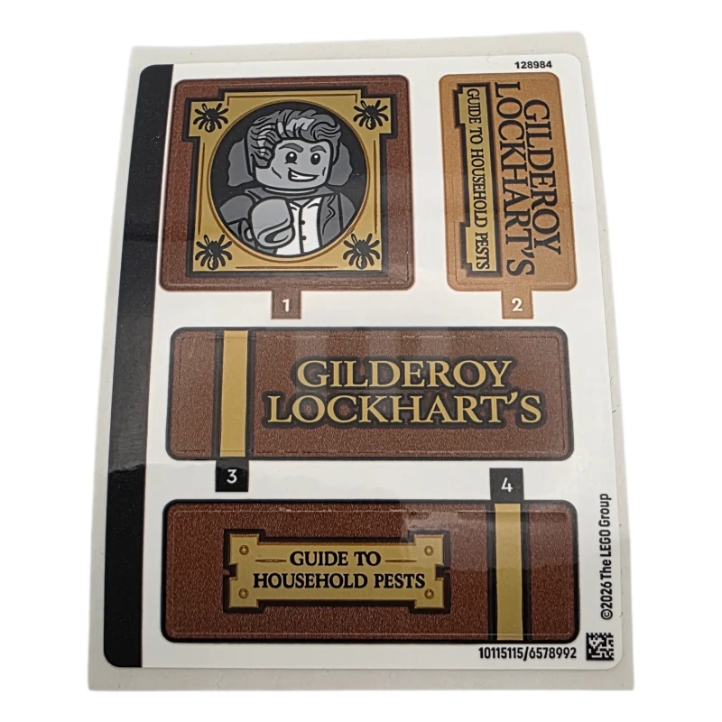 LEGO&reg; 6578992 - Sticker Sheet for Set 76461 - (10115115/6578992)