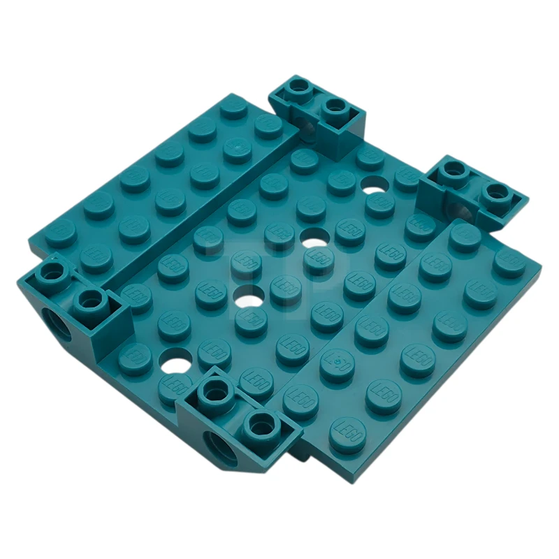 LEGO&reg; 6524465 - 5118 - Aircraft Fuselage Middle Bottom 8 x 8 with 4 Holes and 4 Pin Holes