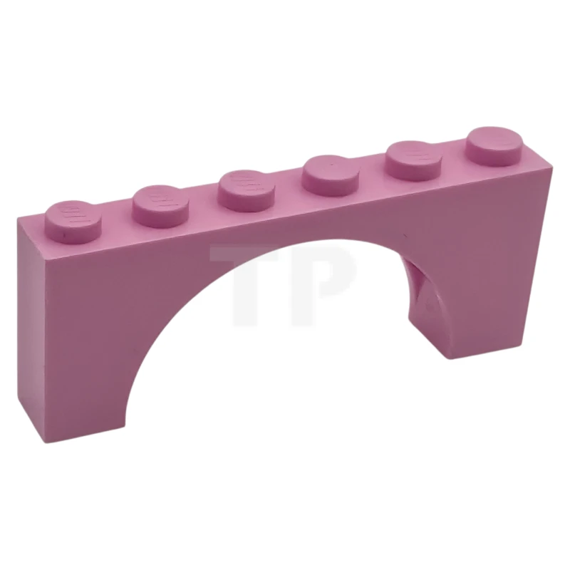 LEGO&reg; 6542272 - 15254 - Brick 1 x 6 x 2 Arch - Medium Thick Top without Reinforced Underside