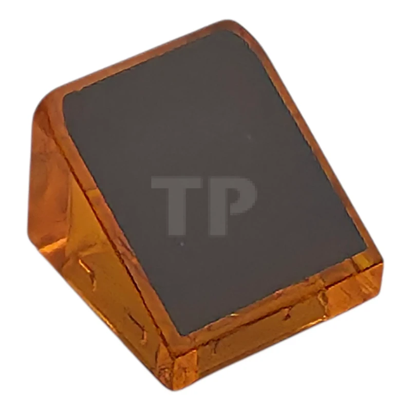 LEGO&reg; 6585379 - 54200pb139 - Slope 30 1 x 1 x 2/3 with Dark Bluish Gray Surface Pattern