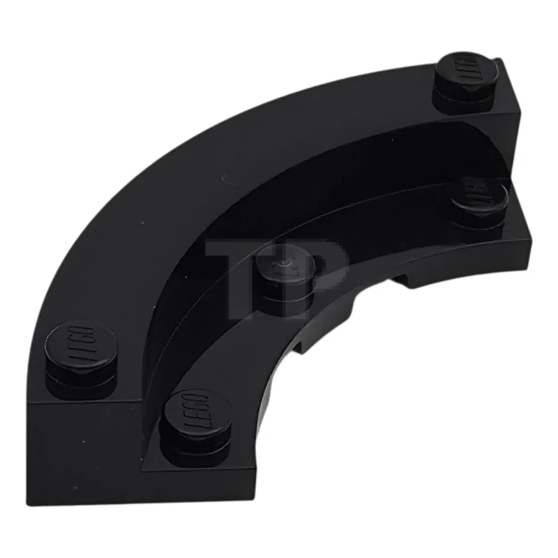 LEGO&reg; 6534684 - 5532 - Brick, Round Corner 5 x 5 Macaroni with 4 x 4 Round Plate Macaroni