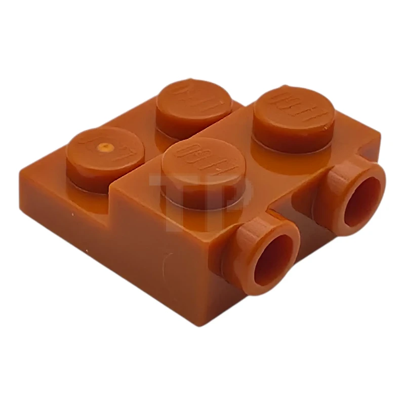 LEGO&reg; 4304 - 6579925 - Plate, Modified 2 x 2 x 2/3 with 2 Studs on Side - Hollow Bottom Tube