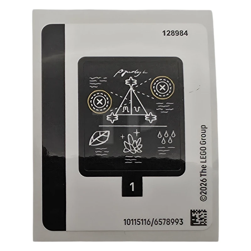 LEGO&reg; 6578993 - Aufkleberbogen für Set 76464 - (10115116/6578993)