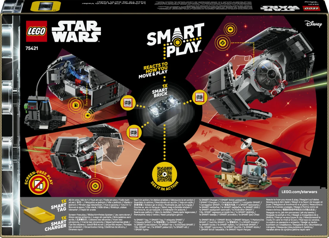 LEGO&reg; 75421 SMART Play™: TIE Fighter™ di Darth Vader