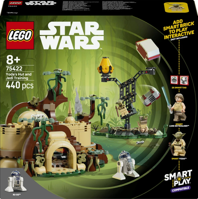 LEGO&reg; 75422 SMART Play™: Jedi-Training an Yodas Hütte