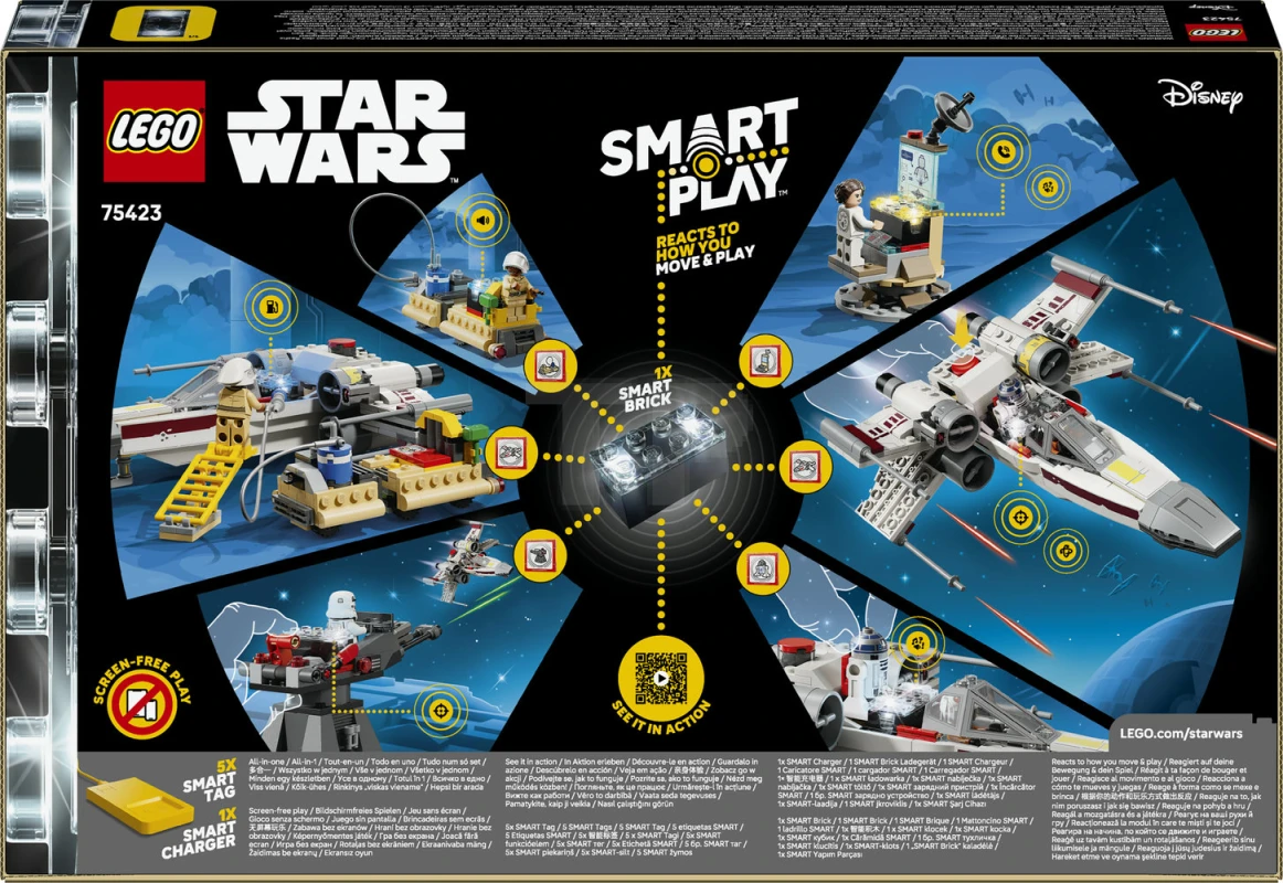 LEGO&reg; 75423 SMART Play™: Luke's Red Five X-Wing™