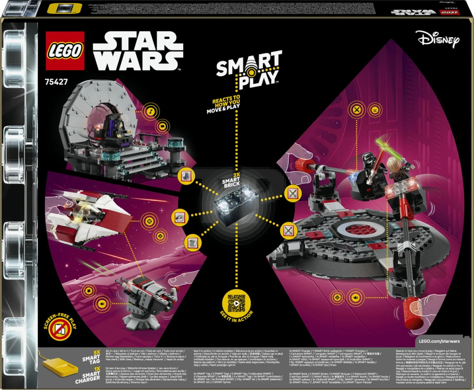 LEGO&reg; 75427 SMART Play™: A-Wing™ und das Duell im Thronsaal