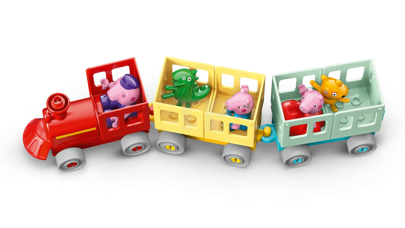 LEGO&reg; 10466 Le voyage en train avec Papy Pig