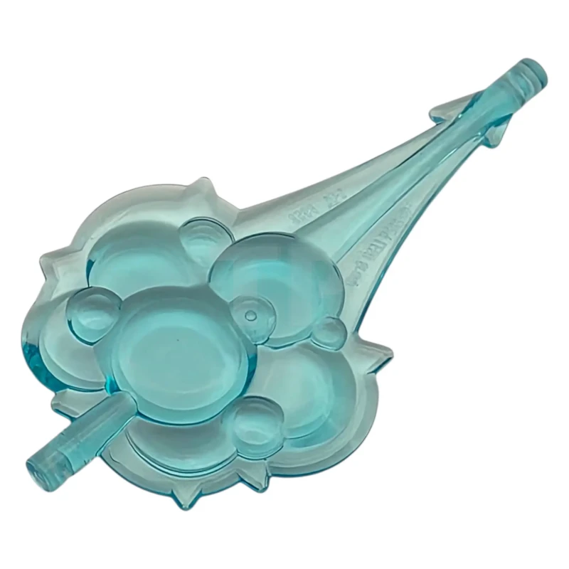 LEGO&reg; 6958 - 6568026 - Wave Rounded Straight Tapered with Bar Ends (Cloud / Wind Gusts / Smoke)