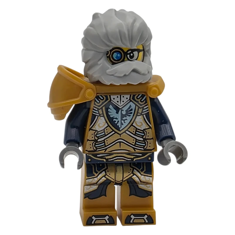 LEGO&reg; drm110 Mr. Oz - Parelgoud pak en pantser, donkerblauwe armen