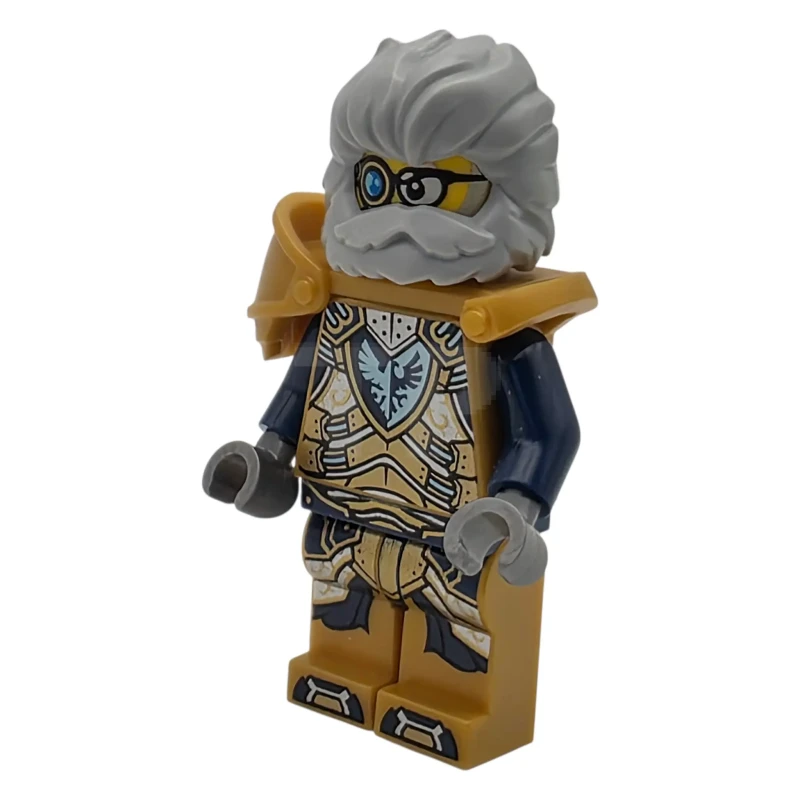 LEGO&reg; drm110 Mr. Oz - Parelgoud pak en pantser, donkerblauwe armen