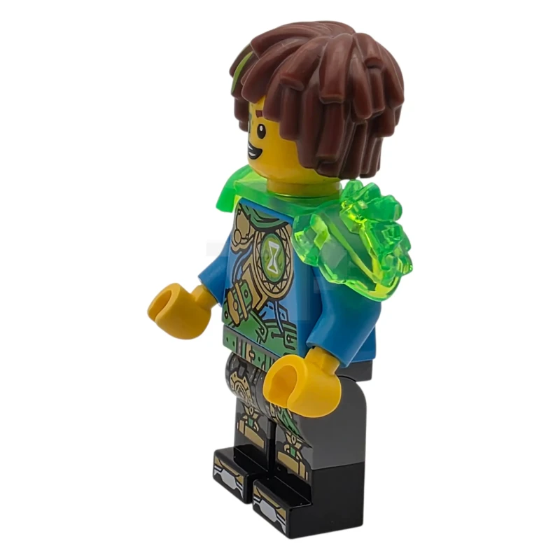 LEGO&reg; drm103 Mateo - Trans-Bright Green Shoulder Armor