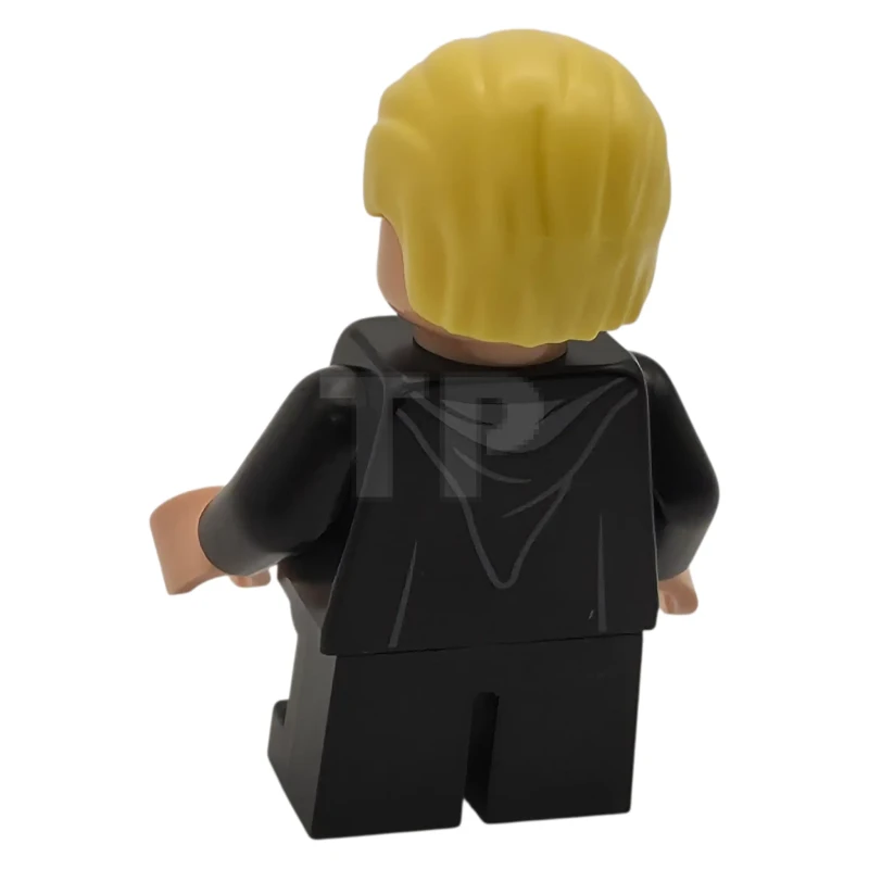LEGO&reg; hp608 Draco Malfoy - Hogwarts Robe, Black Tie, Grin