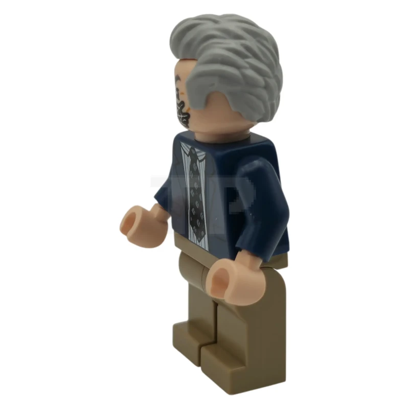 LEGO&reg; sh1100 J. Jonah Jameson - Dark Blue Suit, Light Bluish Gray Hair
