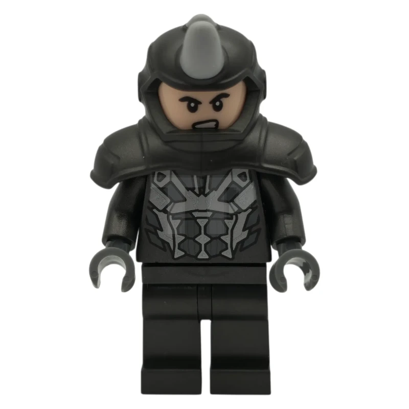 LEGO&reg; sh1098 Rhino - Shoulder Armor with Light Bluish Gray Horn