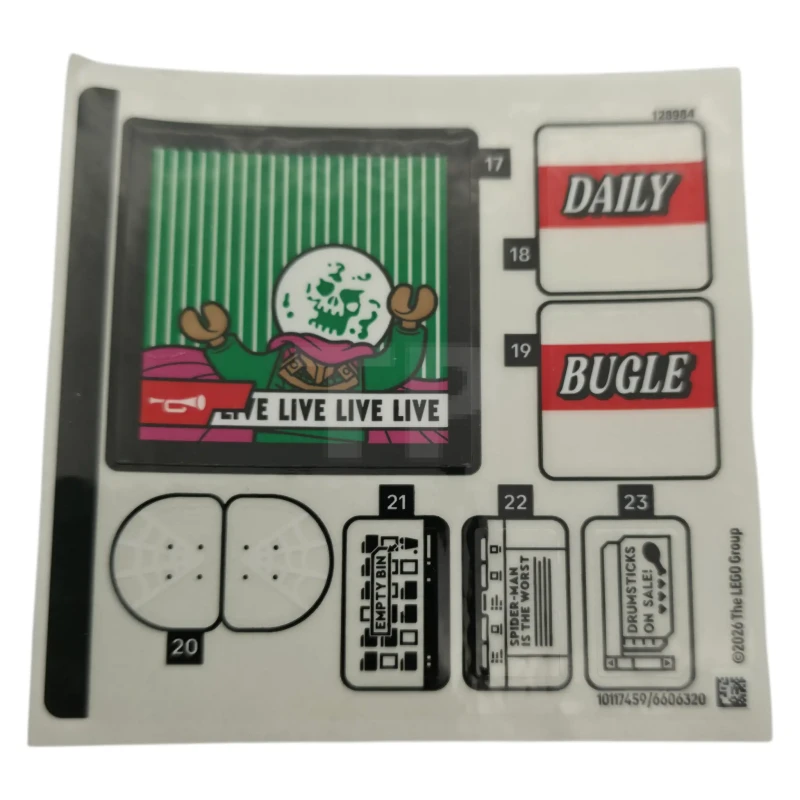 LEGO&reg; 6606320 - Sticker Sheet for Set 76342, Sheet 2 - (10117459/6606320)