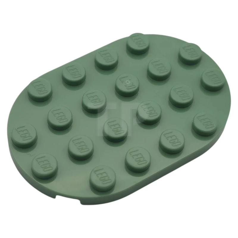 LEGO&reg; 6588209 - 3766 - Piastra 4 x 6 ovale