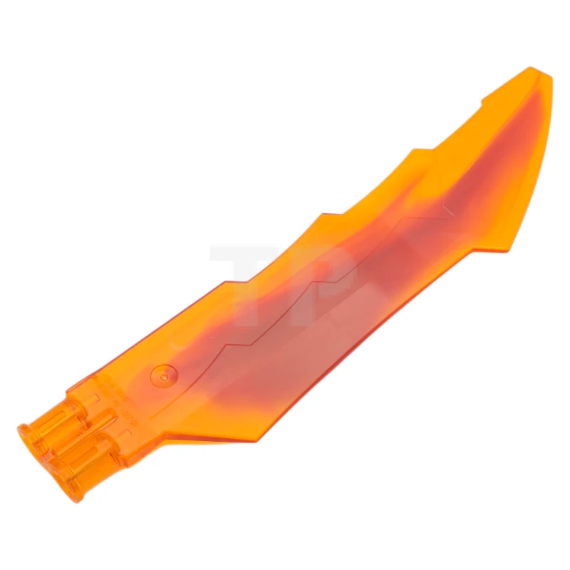 LEGO&reg; 6514437 - 79895pb02 - Propeller Blade 14L with Axle Holes and Jagged Edges (Sword Blade)