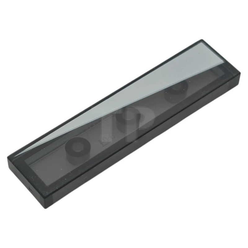 LEGO&reg;  - 2431pb0909R - Tile 1 x 4 with White Triangle Pattern Model Right Side