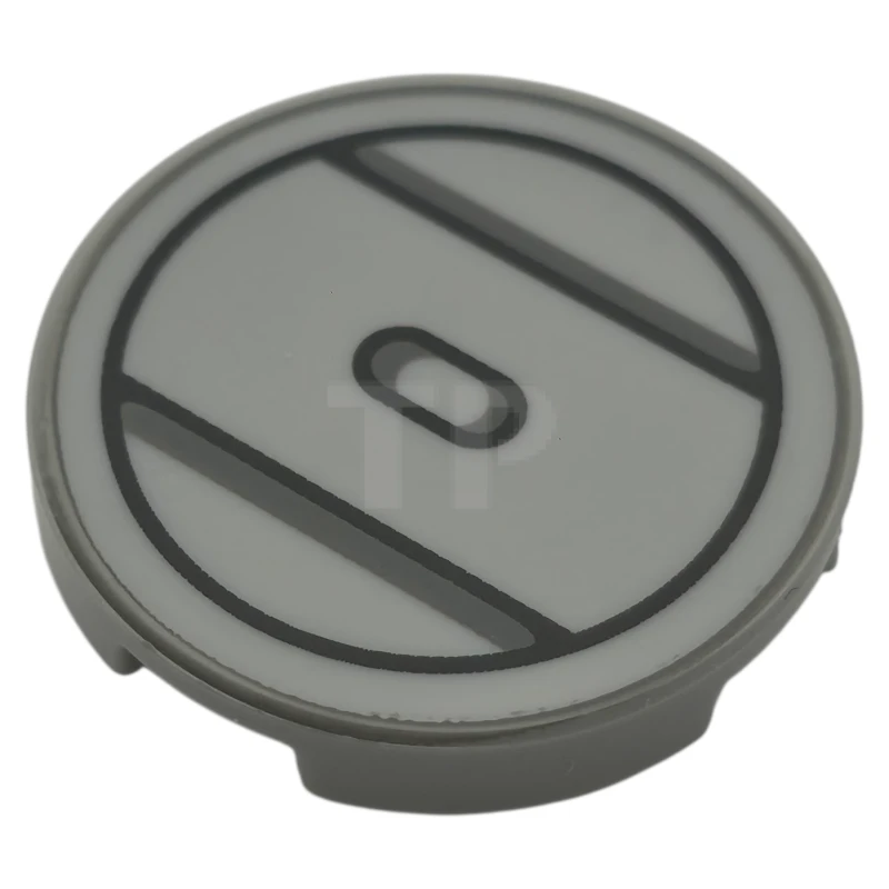 LEGO&reg; 6581492 - 14769pb832 - Tile 2 x 2 Round with Bottom O with SW AT-AT Leg Joint Pattern