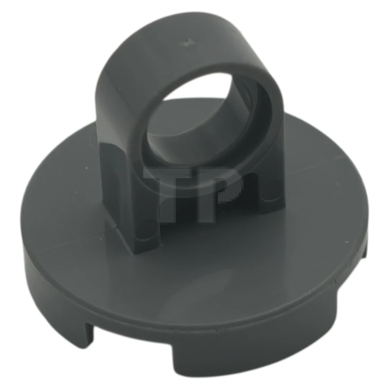 LEGO&reg; 6588810 - 74698 - Tile 2 x 2 Round with Bottom O and Lifting Ring (Thick)