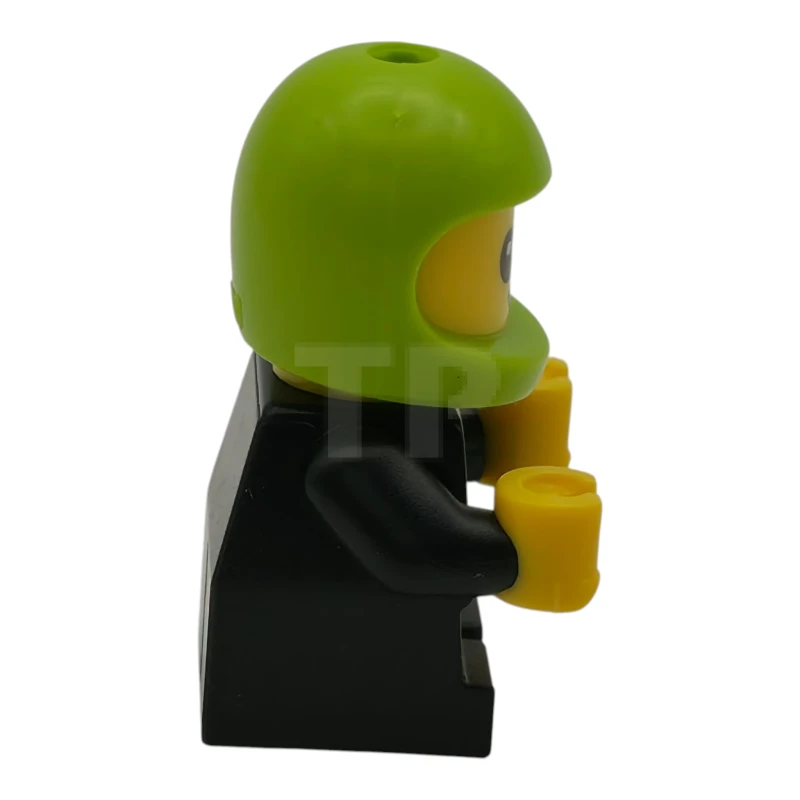 LEGO&reg; cty1944 Conductor Junior - Cuerpo Negro, Casco Lima (Juego Car Racer)