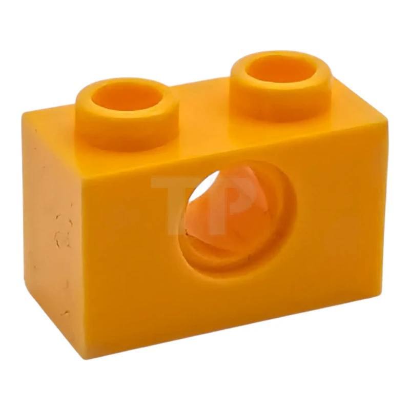 LEGO&reg; 6186081 - 3700 - Steen 1 x 2 met pin gat