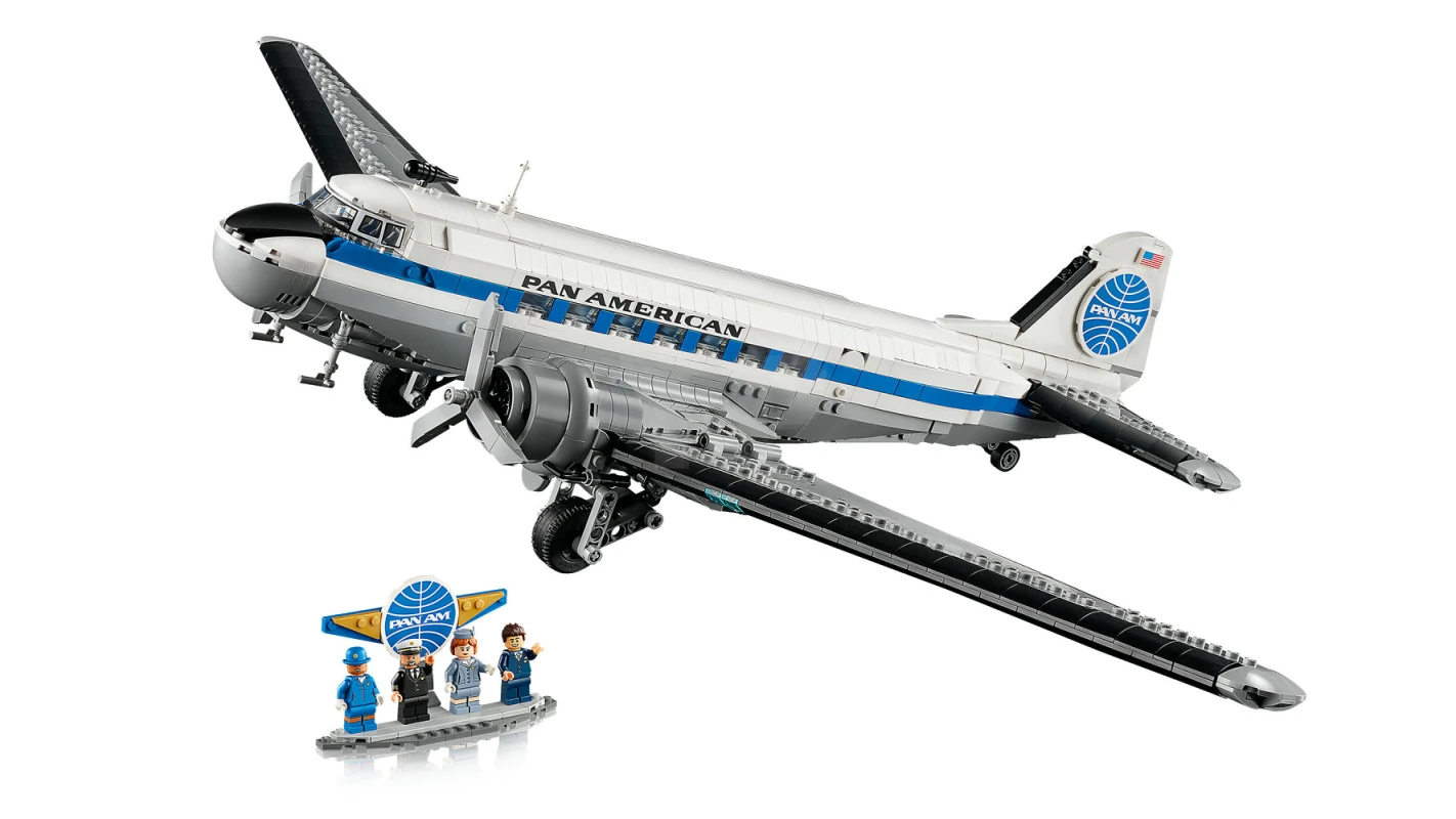 LEGO&reg; 11378 Douglas™ DC-3™ PAN AM® passagiersvliegtuig