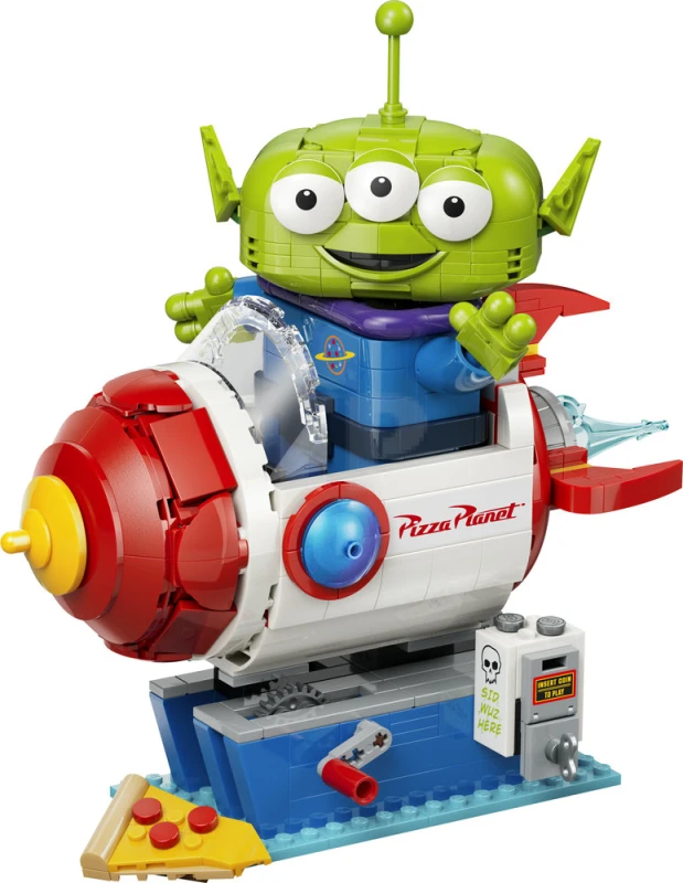 LEGO&reg; 43307 Alien met Pizza Planet raket