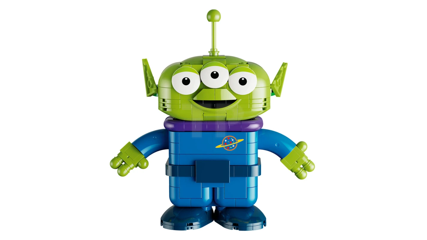 LEGO&reg; 43307 Alien met Pizza Planet raket