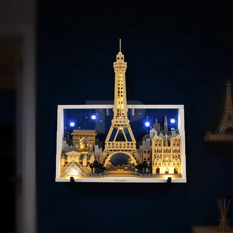 Light kit for LEGO® 21064 Paris – City of Love