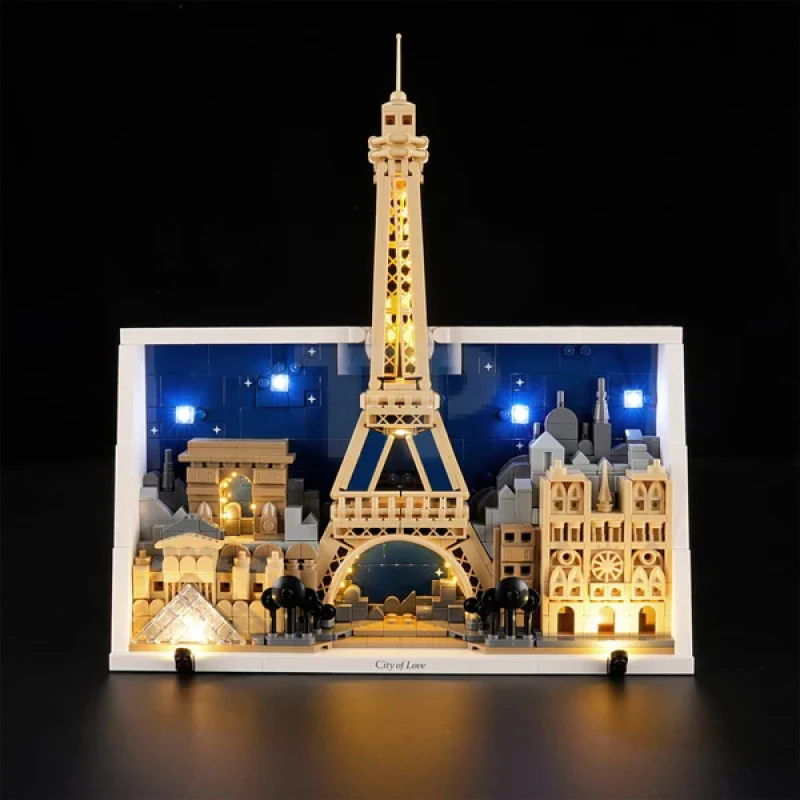Light kit for LEGO® 21064 Paris – City of Love