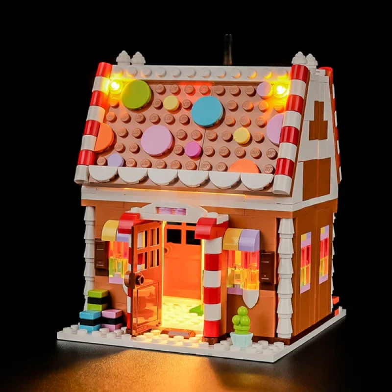Light kit for LEGO® 40809 Festive Gingerbread House