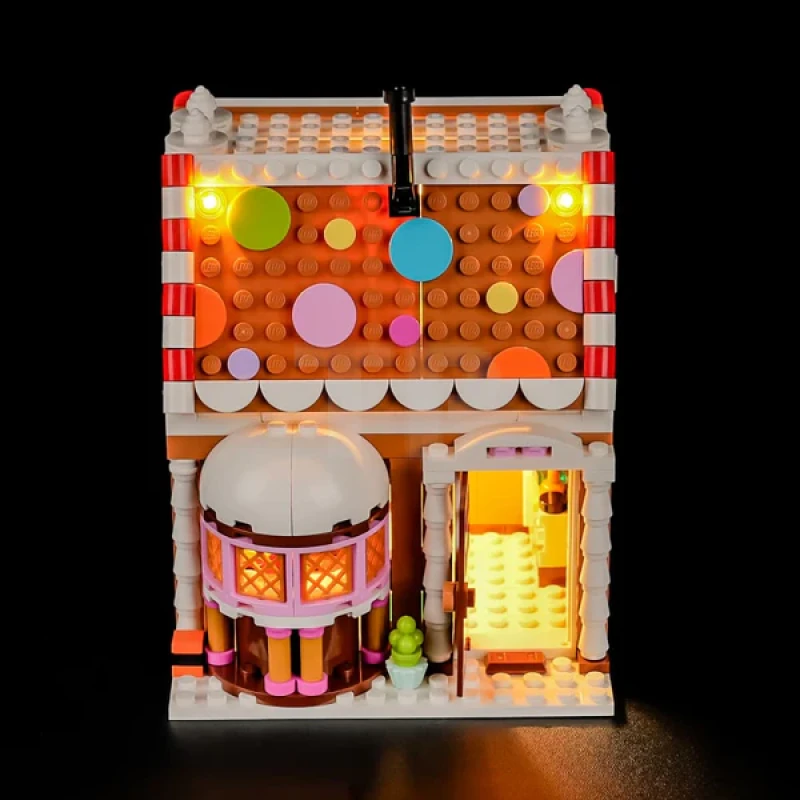 Light kit for LEGO® 40809 Festive Gingerbread House