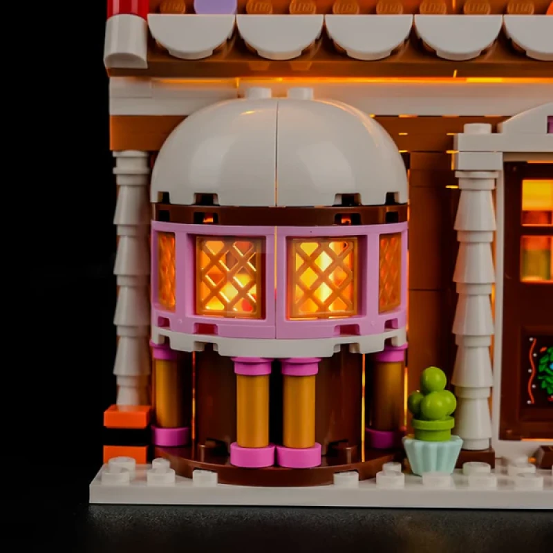 Light kit for LEGO® 40809 Festive Gingerbread House