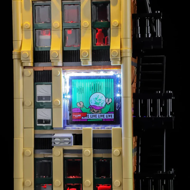 Lichtset voor LEGO® 76342 Spider-Man vs. Mysterio: De Daily Bugle