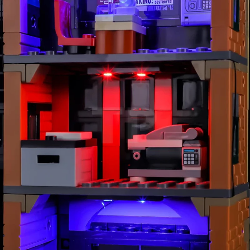 Lichtset voor LEGO® 76342 Spider-Man vs. Mysterio: De Daily Bugle