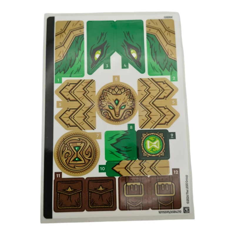 LEGO&reg; 6584210 - Sticker Sheet for Set 71508 - (10115595/6584210)