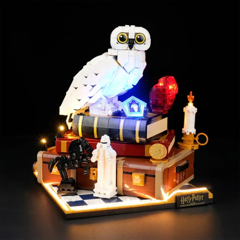 Light kit for LEGO® 76466 Sorcerer's Stone – Collectors' Edition