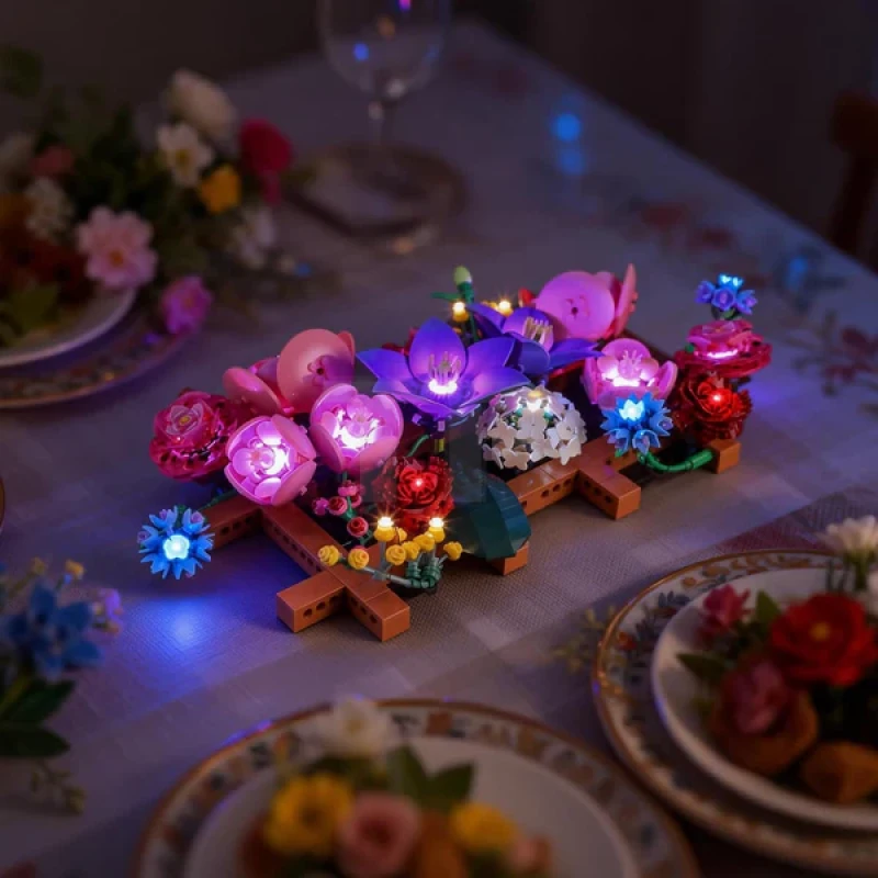 Light kit for LEGO® 11503 Flower Wall